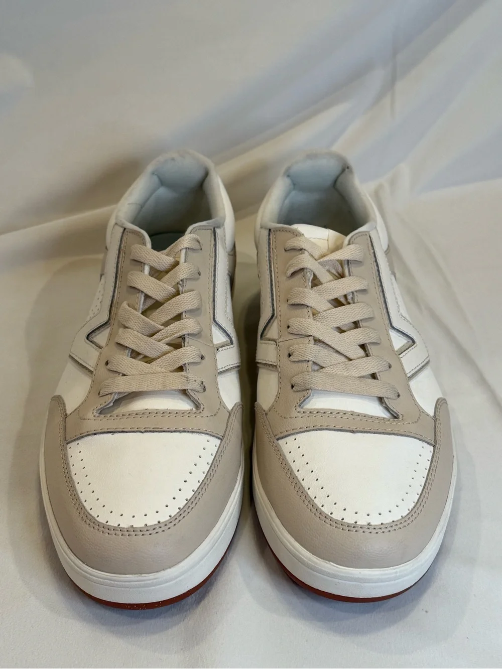 Vans Lowland CC ComfyCush Sneaker Men’s 13 White Sand Leather Gum NWOB